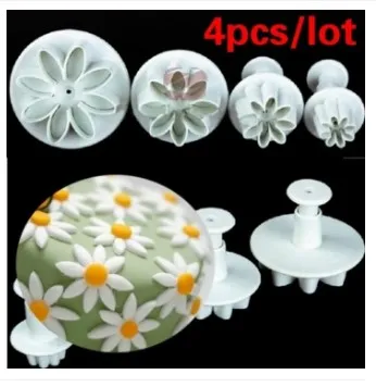 4Pcs/Set%20Daisy%20Flower%20Cookie%20Sunflower%20Plunger%20Cutter%20Sugar%20Fondant%20Cake%20Tool%20Christmas%20Cake%20Decorating%20Tools%20-%20Image%202