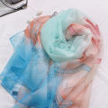 Shawl Sunscreen Scarf Mother's High-Grade Oversized Scarf Summer Lotus Scarf Beach Towel Thin Scarf. 