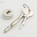 Display Cabinet Lock Easy to Install Universal Sliding Door Lock Counter Lock for Dresser Lock Refrigerator Lock Mailbox Lock.