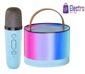 K52 RGB Wireless Karaoke Speaker Portable Bluetooth Music Machine with singel Mic | Fun Gift for Kids & Family. 