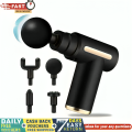 Mini Electric Massage Gun Portable Deep Tissue Massage Gun - Pain Relief USB Rechargeable Body Massager Message Gun Body Muscle Relief Massage Gun Fitness Portable Fascial Gun. 