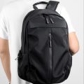 Fashion Water Resistant Backpack With USB Port (Black) FA02MDBH. 