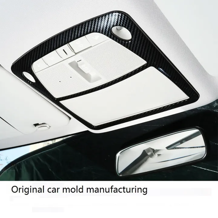 for%20Nissan%20Navara%20NP300%202016-2021%20Car%20Carbon%20Fibre%20Front%20Reading%20Switch%20Light%20Lamp%20Frame%20Cover%20Trim%20Sticker%20Accessories%20-%20Image%203