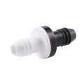 4Pcs 3/8 Inch 10mm Inline Abs One Way Water Non Return Check Valve for Fuel Gas Liquid Air.