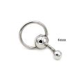 1Pc Belly Button Ring Belly Piercing Two Crystal Heart Clip On Umbilical Non Navel Pircing Cartilage Earring Clip. 