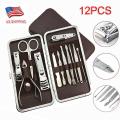 Manicure Pedicure 12 Pcs Set. 