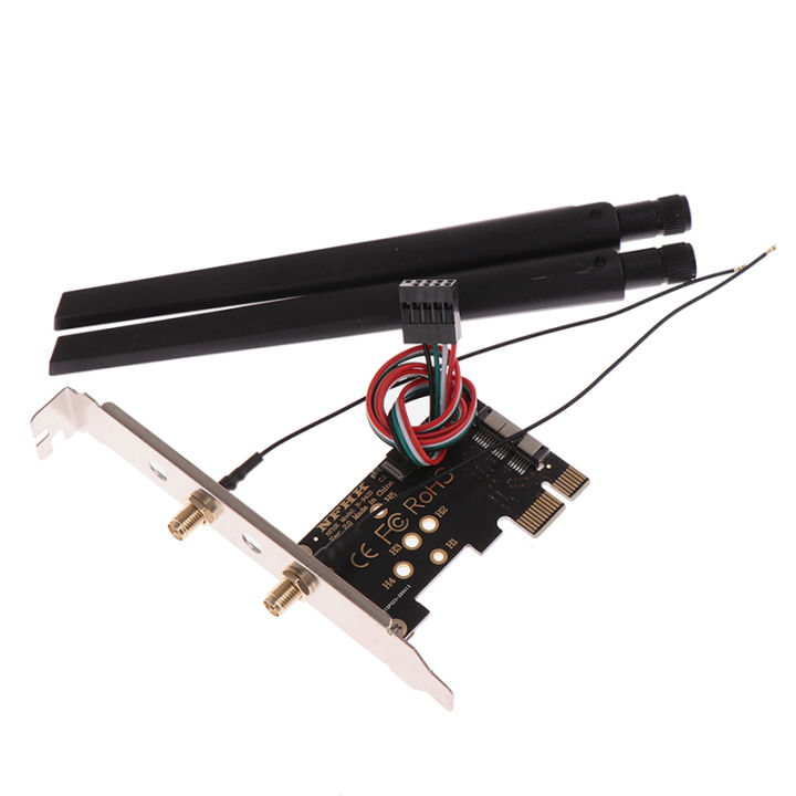 PCIe x1 to BCM94360CS2 WiFi Module Wireless Network Card Adapter Card Adapter Layor