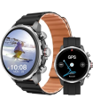 Kieslect KR3 Smart Watch, Bluetooth Calling Smartwatch with AI Voice Assistant, 1.43" AMOLED Display, 24H Health Monitor, SpO2 & Heart Rate Tracker, 100+ Sports Modes, Waterproof Fitness Watch for Men Women.