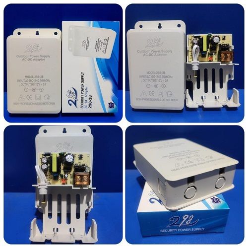 12V 2.5A CCTV Power Supply Adapter Outdoor Waterproof Security Camera AC/DC Adapter (Model 298-40)