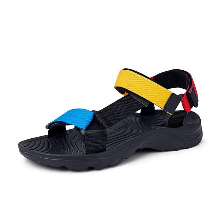 2022 New Men Sandals Non-slip Summer Flip Flops High Quality Outdoor Beach Slippers Casual Shoes Cheap Men's shoes Water Shoes