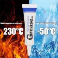 【Nice Day Toy Findings Store】（NEW）5Pcs Food Grade Lubricant Grease Durable Gear Tube Mounted O Rings Tyre Valve Grease Silicone Sealant Lubricating Oil Car Ship Train. 