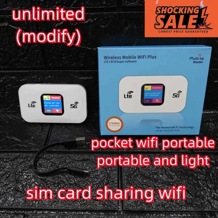 Portable WiFi Modem MiFi Router Unlimited Hotspot E5782