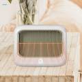 Electric Space Heaters 2 Levels Adjustment Household Fan Heater Personal Heater for Office Home. 