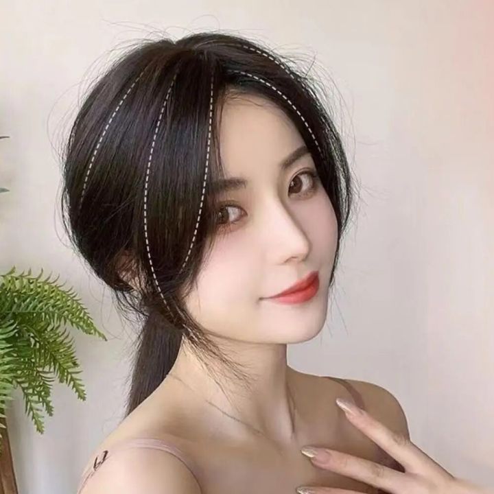 Women%20Clip-in%20Bangs%20Natural%20Wispy%203D%20French%20Bangs%20Hairpiece%20Forehead%20Hair%20Extensions%20Black%20Brown%20Side%20Bangs%20Fringe%20Wig%20-%20Image%203