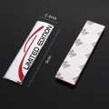 Limited Edition 3D Car Sticker Chrome Metal Emblem Badge.