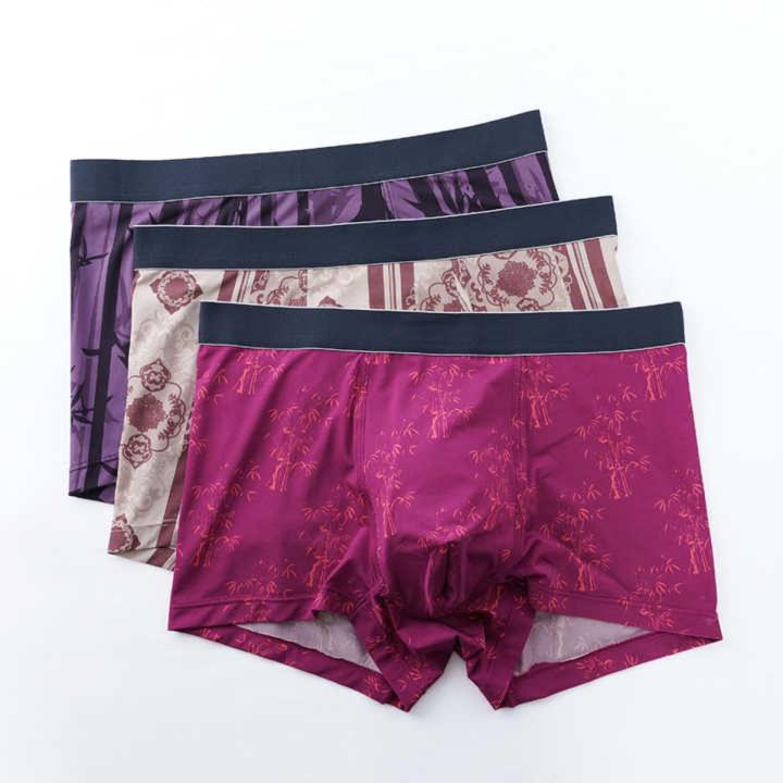 random color Boxers Under wear for men one piece
