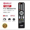 InplayNvision Smart TV Remote control 007F Model Compatible Also Basic TV. 