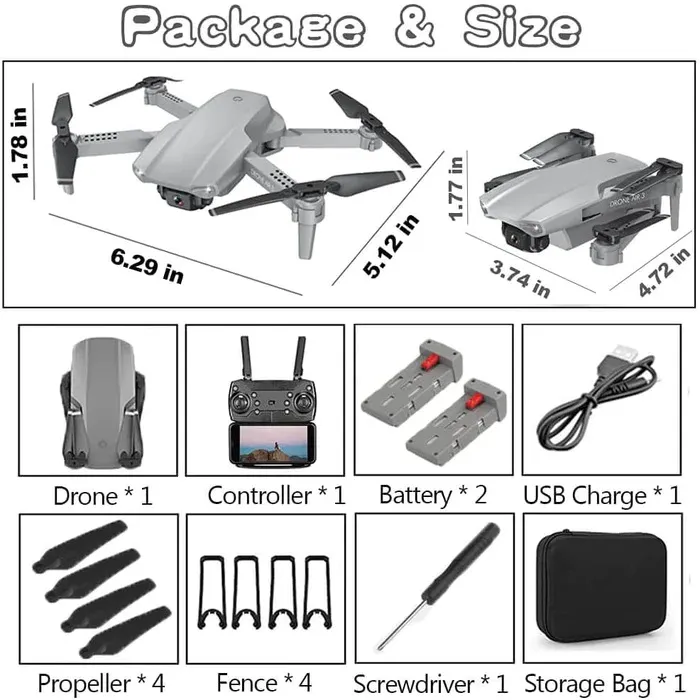 Drone-E99%20PRO%20Double%20Battery,%204K%20Dual%20Camera,%20Lightweight%20and%20Foldable%20Camera%20Drone%20-%20Image%202