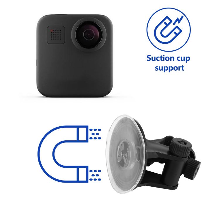 Mini%20Car%20Suction%20Cup%20Mount%20Holder/%204%20thread%20for%20Hero%20Sports%20Camera%20NEW%20-%20Image%202