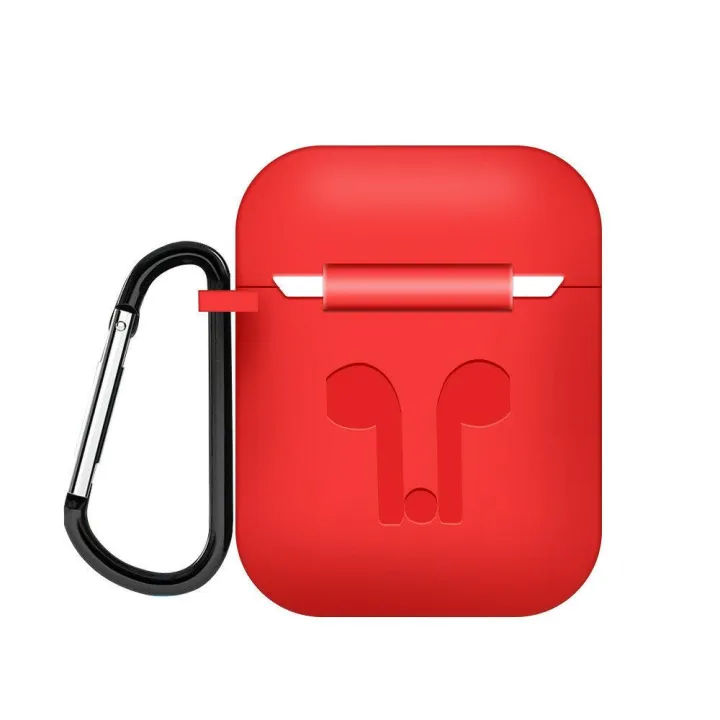 2Pcs/Set%20Silicone%20Wireless%20Bluetooth%20Earphones%20Case%20For%20Apple%20I10%20I12%20Tws%20Earbud%20Earphone%20Accessories%20Protective%20Cover%E2%80%94%E2%80%94Red%20-%20Image%202
