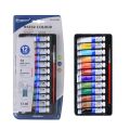 Giorgione 12ml Watercolor Art Paints Set 12 Colors in Durable Water Colour Tubes for Artist Student Canvas Glass Painting.