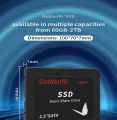 SSD 128GB | Goldenfir 2.5inch Internal SATA3 SSD 128GB Solid State Drive SSD for Laptop Desktop. 