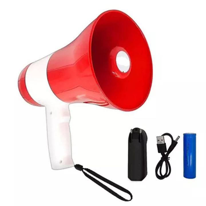 Hand Mike Speaker- Mini Hand Mic Megaphone with USB & Bluetooth - Megaphone Hand Mike