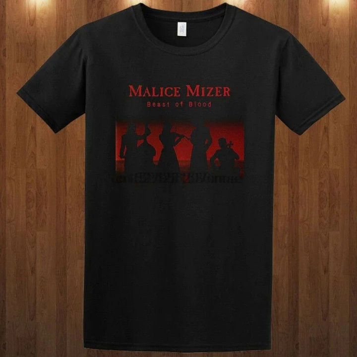 Malice Mizer tee visual kei rock band Klaha S M L XL 2-3XL T-shirt Moi dix Mois