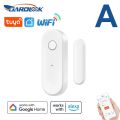 WiFi Window Door Sensor Tuya Smart Home Alarm System Kit Low Power Consumption Work With Alexa Google Home APP Smart Life.