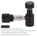 【3C VictoryEagle】Mei Li CO2 Refill Adapter ASA with G1/2-14 Soda Accessory. 