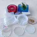 Gypsum Tray mold Handmade Resin Silicone mold Silicone Epoxy DIY mold for Home decoration Jewelry storage Coaster making. 