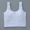 Girls' New Tank Top Long Half Body Inner Wear Children's Bra Primary School Development Bra Summer Sports Bra. 