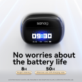 Sanag S3 Pro AI Smart Screen Bluetooth Earphone 360 ° Stereo Sound OWS Headphones Open Ear TWS Earbuds Earclip Wireless Headset. 