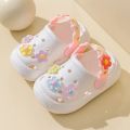 Summer Childrens Slippers Baby New Cute Flowers Soft Sole Sandals Indoor Soft Anti Slip Girl Sandals Hole Shoes Kids Beach Shoes. 