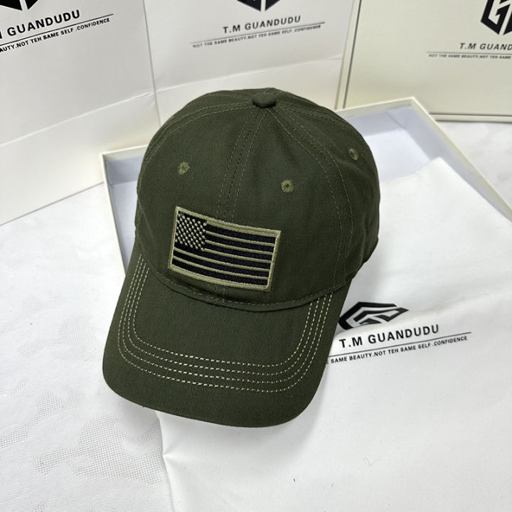 %5B%20New%20%5D%20Spring%20and%20Autumn%20Hat%20Men%20and%20Women%20Adjustable%20Sun-Proof%20American%20Flag%20Baseball%20Cap%20Simple%20Casual%20Fashion%20Same%20Style%20-%20Image%202