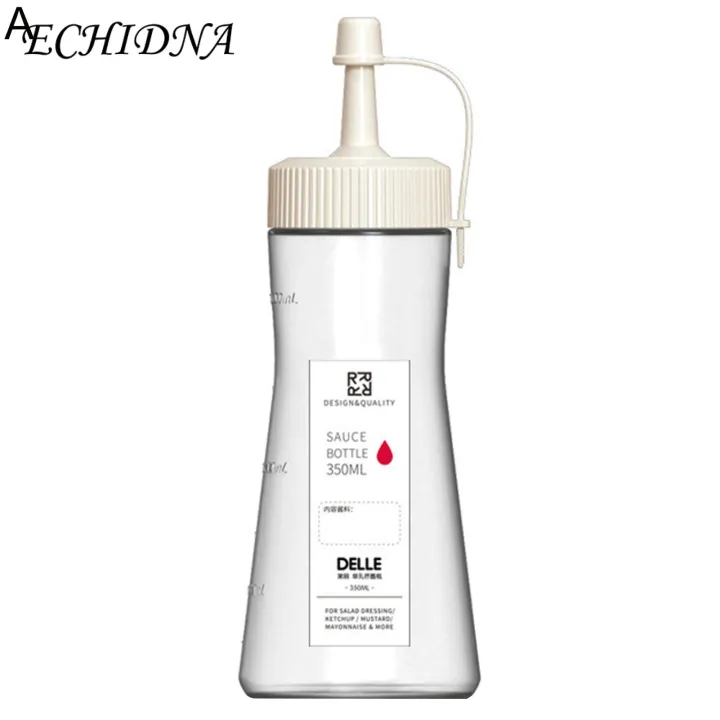 ECHIDNA%20Condiment%20Bottle%20Transparent%20Honey%20Salad%20Condiment%20Dispenser%20-%20Image%204