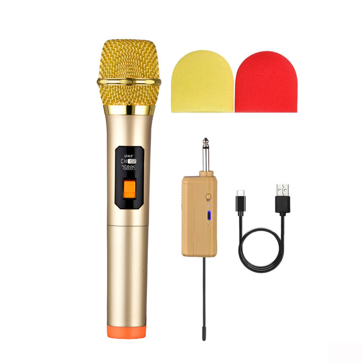 Heikuding%20Wireless%20Microphone%20UHF%20Dual%20Cordless%20Dynamic%20Mic%20System%20with%20Rechargeable%20Receiver%20for%20karaoke%20Singing%20Dj%20Microphone%20-%20Image%207
