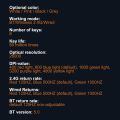Darmoshark M3 pro Wireless BT5.2 2.4G Wired Tri-Mode Rechargeable Gaming Mouse 26000DPI Adjustable 650IPS 50G Optical E-sports Mice Custom Drivers Large-capacity Battery For Computer Laptop PC-black.