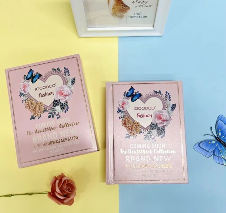 IGOODCO Fashion 5 in 1 makeup book Palette