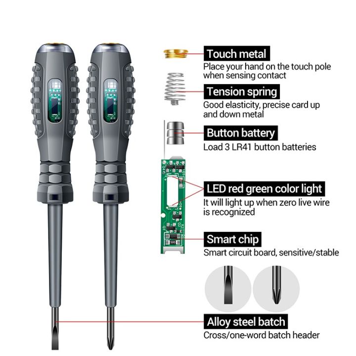 2PCS/SET%20Mini%20Digital%20Voltage%20Tester%20Pen%20AC%20Non-contact%20Induction%20Test%20Pencil%20Voltmeter%20Power%20Detector%20Magnetic%20Screwdriver%20-%20Image%208