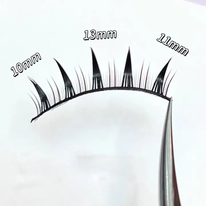 Cat-Eye%20Makeup%20Manga%20Lashes%20Natural%20Wet%20Look%20Dramatic%20Fake%20Eyelashes%20Fluffy%20Fairy%20Clusters%20Cosplay%20Lashes%20Women%20-%20Image%202