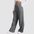 Wide Leg Pants For Women’S Fleece Lined Sweatpants Straight Pants Bottom All-Math Plain Fitness Joggers Pants Travel Basic. 