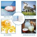 Sea Salt Soap Exfoliating Acne Treatment Deeply Goat's Milk Soap Body Whitening Cleaner Pores Blackheads Removal Makeup Tools. 