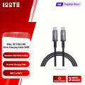 WiWU 1M Aluminum alloy Nylon braided TITAN LINK Series Charging Cable with 240W USB-C to C #Wi-C058.