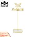 Carat Earring Display Stand Beautiful Butterfly Jewelry Rack Stand for Necklaces Earrings Home Decor Organizer Display Holder for Retail Shops Desktop Jewelry Rack. 