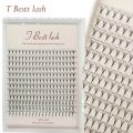 Tbestt Pointy Base Loose Fans Professional Medium Stem Sharp Silk Premade Volume Fans Pointy Base Eyelash Extensions.