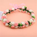 Cloth Flower Headband Jewelry Gift New Style Woman Headband Flower Headband Flower Crown Hair Wreath Garland. 