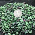 【Hannah Martin Store】50g Natural Epidote Ruby Green Zoisite Crystal Stone Rocks Natural Quartz Stones and Crystals fish tank. 