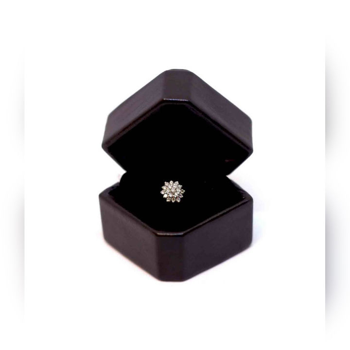 PLC 0.14 DIAMOND CUT NOSE PIN - Nose Pin