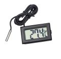 LCD Digital Thermometer Temperature Sensor Fridge Freezer Probe For Aquarium Refrigerator. 